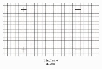 TDistortion Grid Test Chart